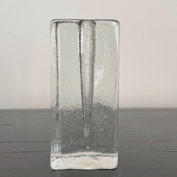 Vintage Wiesenthal Hutte Solifleur Zwiegvase Klaus Breit Glass Bud Vase - Picture 4 of 8